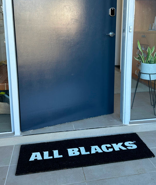 All Blacks Large doormat - Black