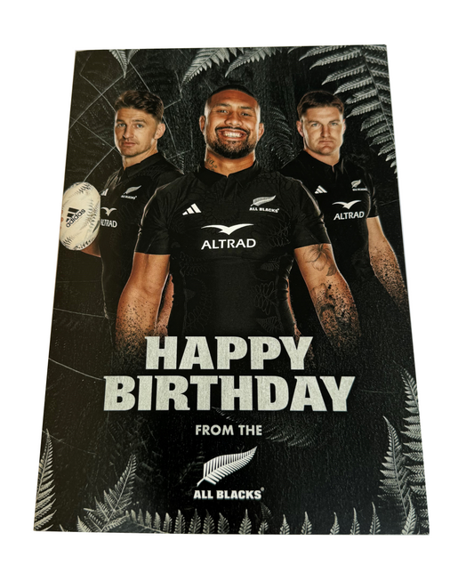 All Blacks Birthday Cards for the Ultimate Fan - Game Breakers - 10 Pack