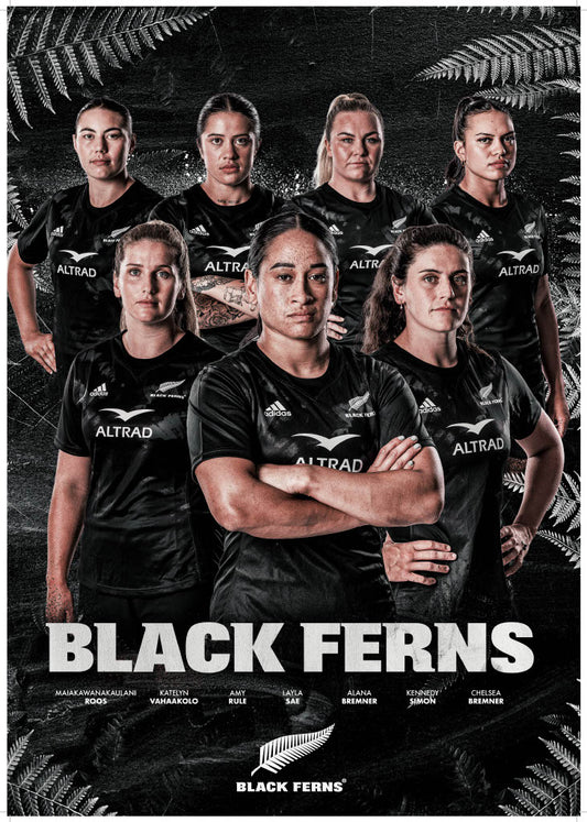 Black Ferns Game Breakers Poster