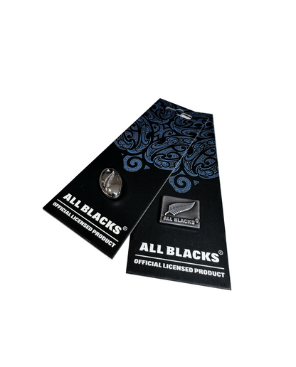 Official All Blacks Brushed Logo Lapel