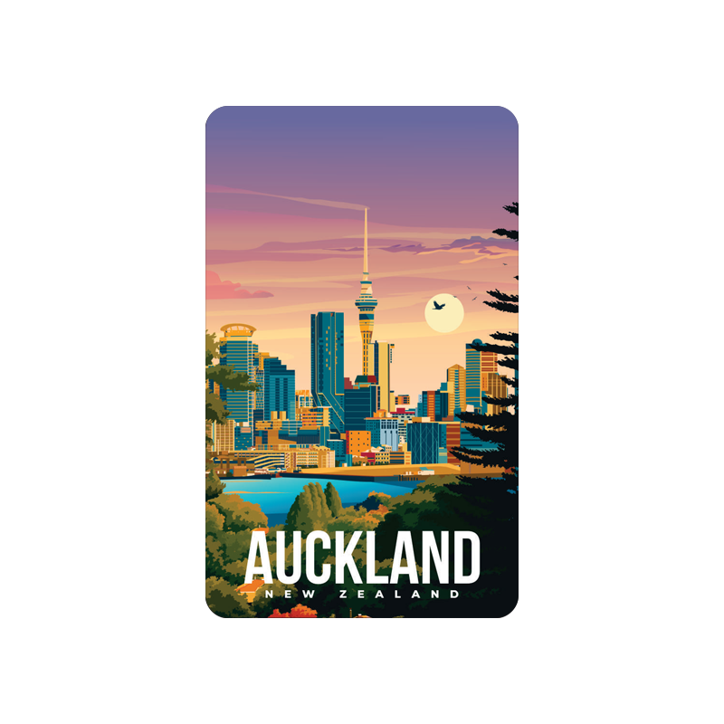 Native Illustration Magnet - Auckland (no tag) – MyMerchant