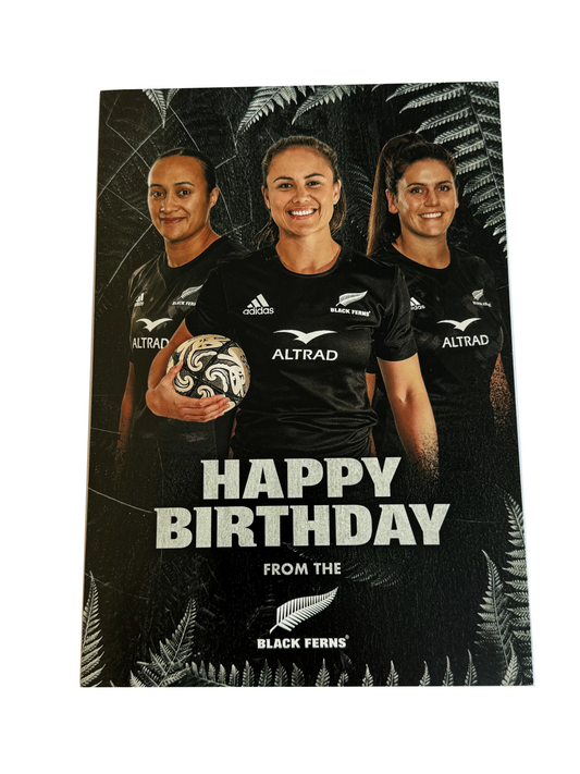 Black Ferns Birthday Cards for the Ultimate Fan - 10 Pack