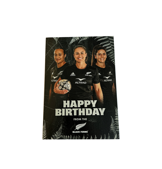 Black Ferns Birthday Cards for the Ultimate Fan - 10 Pack