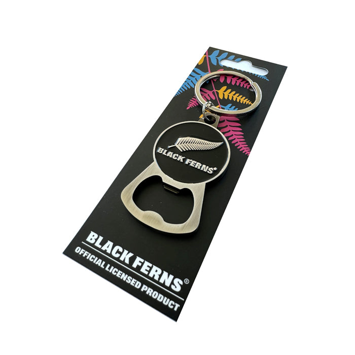 Official Black Ferns Classic Bottle Opener Keyring