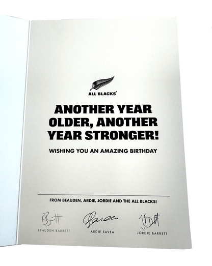 All Blacks Birthday Cards for the Ultimate Fan - Game Breakers - 10 Pack