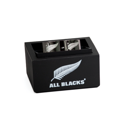 Official All Blacks Silver with Fern Cufflinks