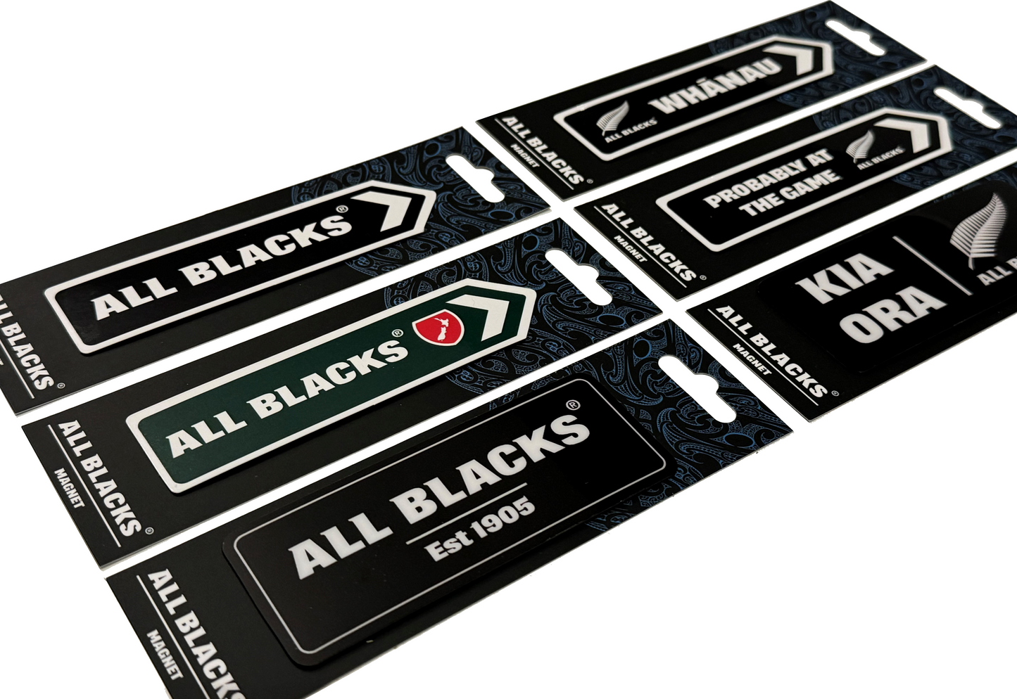 All Blacks Fridge Magnet Range - All Blacks Est 1905