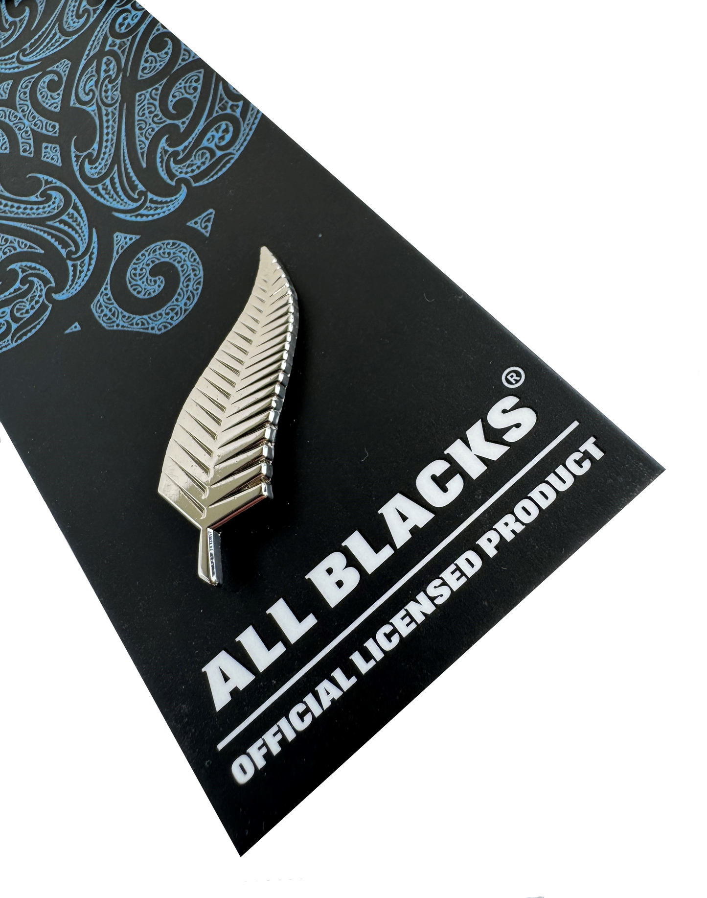 Official All Blacks Silver Fern Lapel